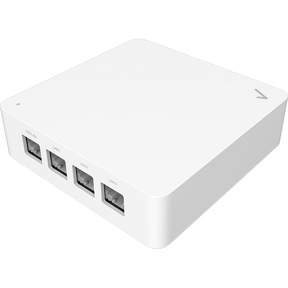 Back angle view of the MOCA Ethernet Adapter
