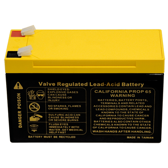 Fios Voice Backup Battery - Back View