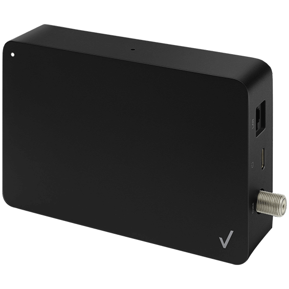Vertical angle view of the Stream TV MOCA Ethernet Adapter