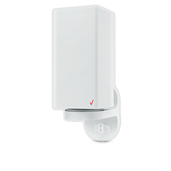 Picture of Verizon Routeer mounted using Mounting Bracket